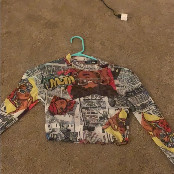 Tops - Mesh shirt worn once